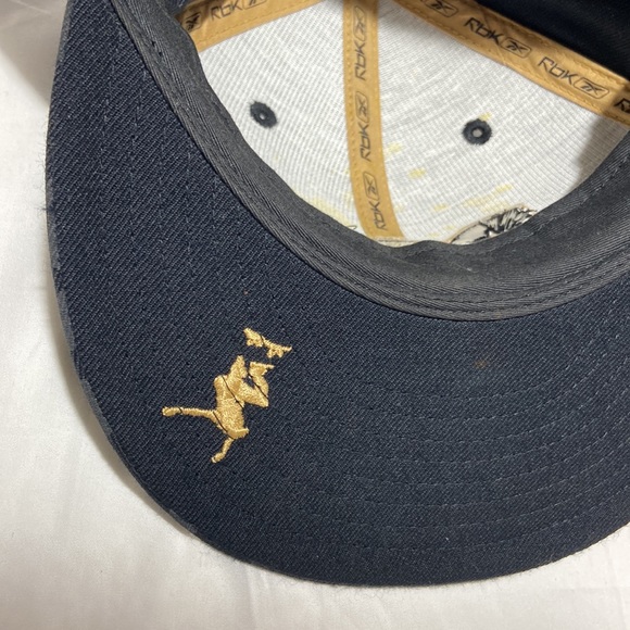 DGK Flat Bill Skate Hat. Size 7 1/4. Black & Gray Camo and Gold - Picture 4 of 8